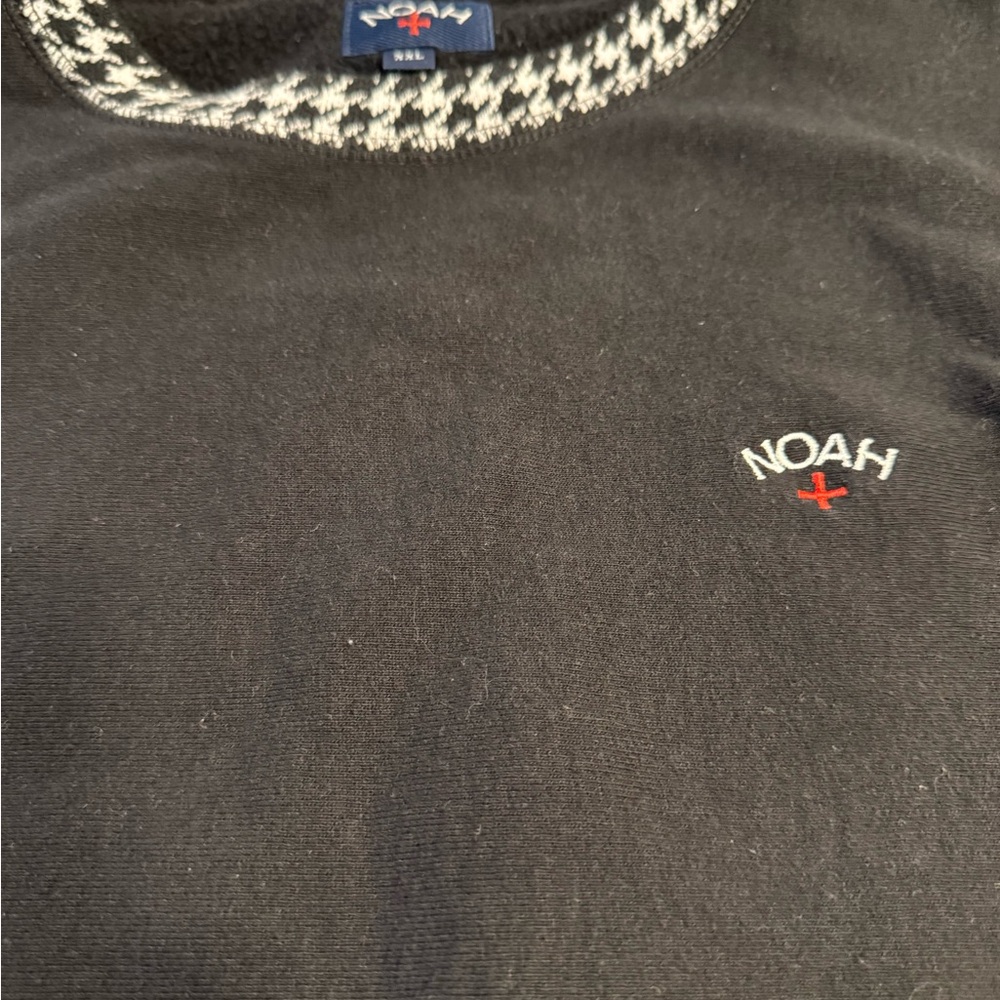 Noah NYC Black Crewneck Sweater
